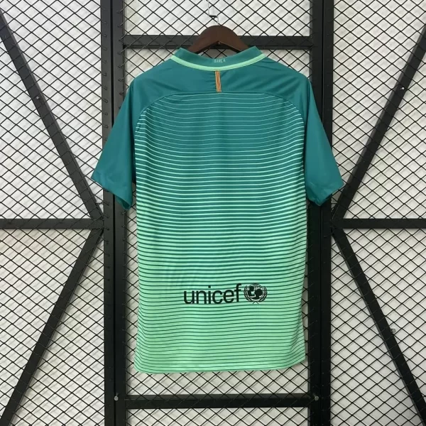Barcelona 2016-17 Third Retro Jersey - Image 2