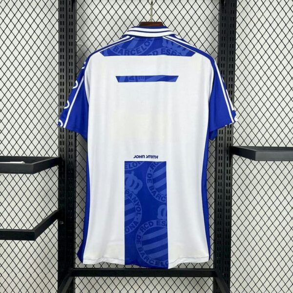 RCD Espanyol 1999-00 Home Retro Jersey - Image 2