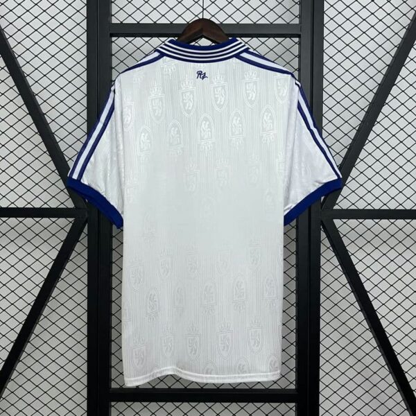Real Zaragoza 1997-98 Home Retro Jersey - Image 2