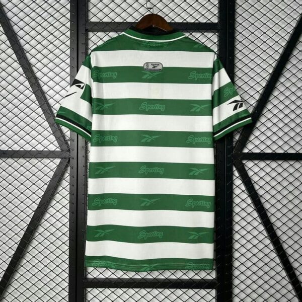 Sporting Lisbon 1999-00 Home Retro Jersey - Image 2