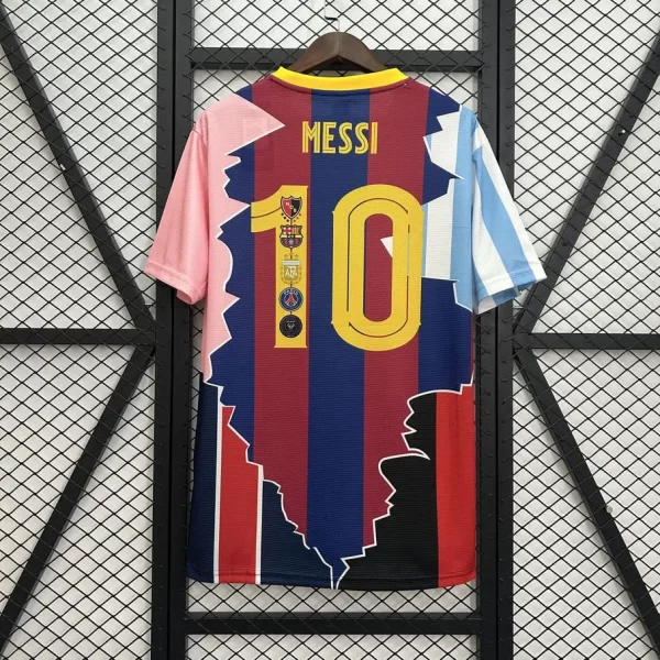 MESSI #10 2025-26 Commemorative Edition Jersey Fan Version (Newell's Old Boys,Barcelona,Argentina,PSG) - Image 2