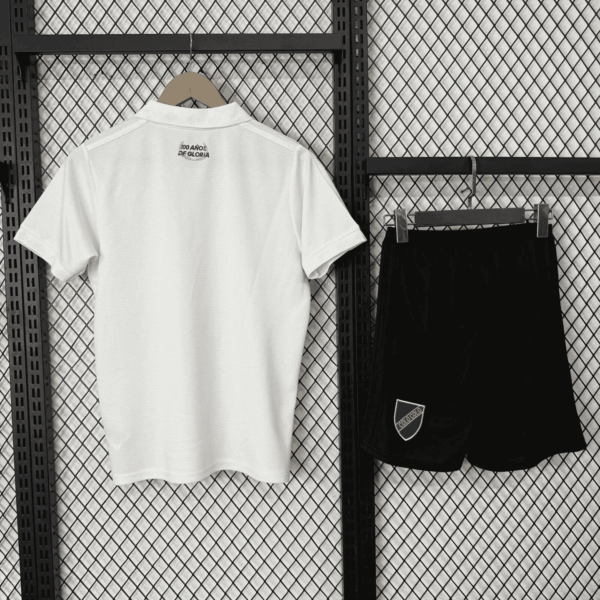 Colo Colo 2025-26 100th Anniversary White Kids Kit - Image 2