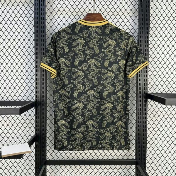 Real Madrid 2025-26 Black Golden Dragon Special Edition Jersey - Image 2