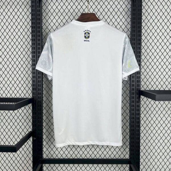 Brazil 2025-26 Jesus Special Edition White Jersey Fan Version - Image 2