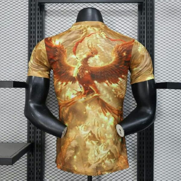 Real Madrid 2025-26 Phoenix Gold Special Edition Jersey Player Version - Image 2
