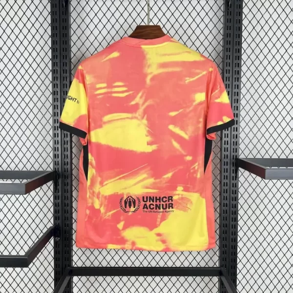 Barcelona 2025-26 Pre-Match Training Pink&Yellow Jersey Fan Version - Image 2