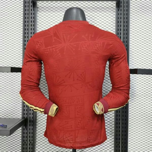 Mexico 2025-26 Red Special Edition Long Sleeve Jersey Player Version - Image 2