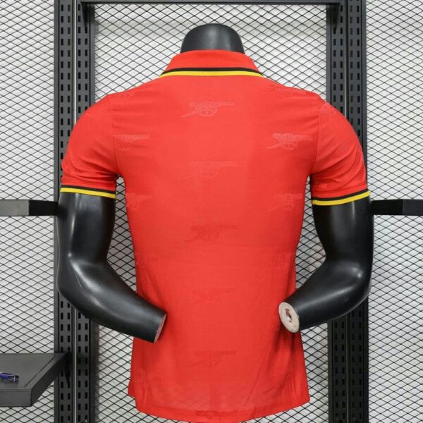 Arsenal 2025-26 Red & Gold Special Edition Jersey Player Version - Image 2