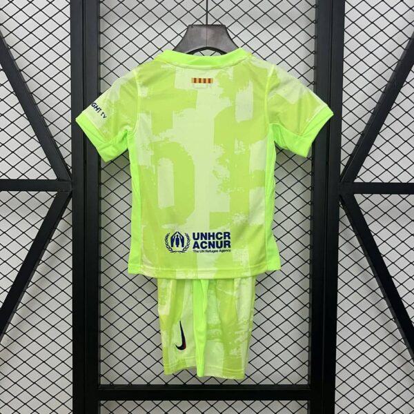 Barcelona 2024-25 Third Away Kids Kit - Image 2