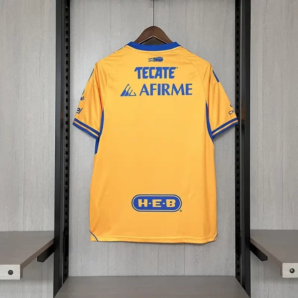 Tigres UANL 2025-26 Home Jersey Fan Version - Image 2