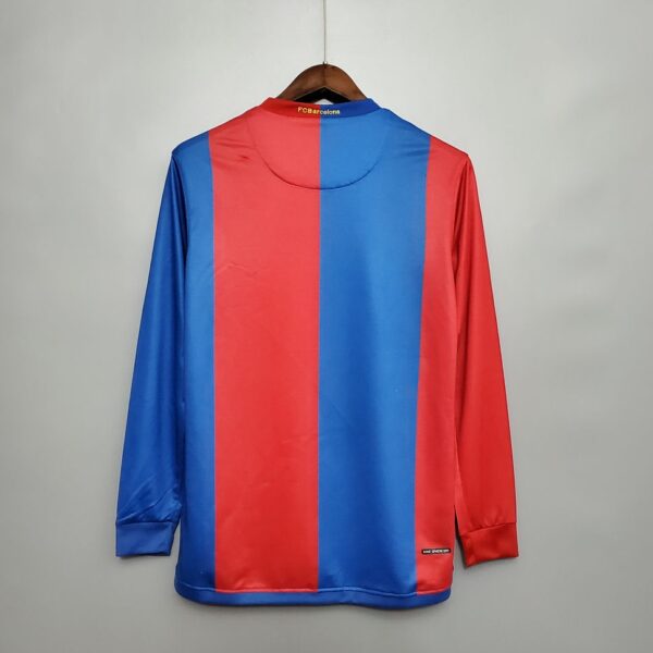 Barcelona 2006-07 Home  Long Sleeve Retro Jersey - Image 2