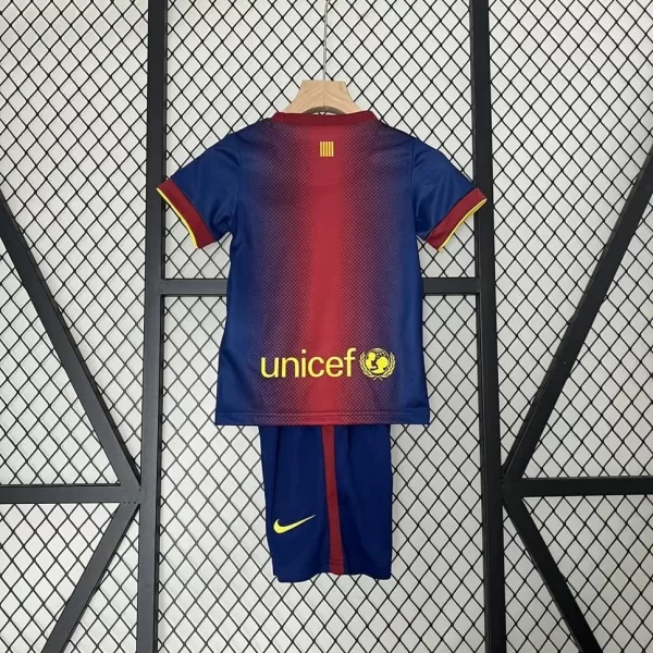 Barcelona 2012-13 Home Retro Kids Kit - Image 2