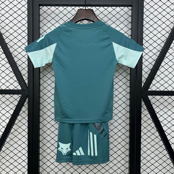 Cruzeiro 2025-26 Training Green Kids Kit - Image 2