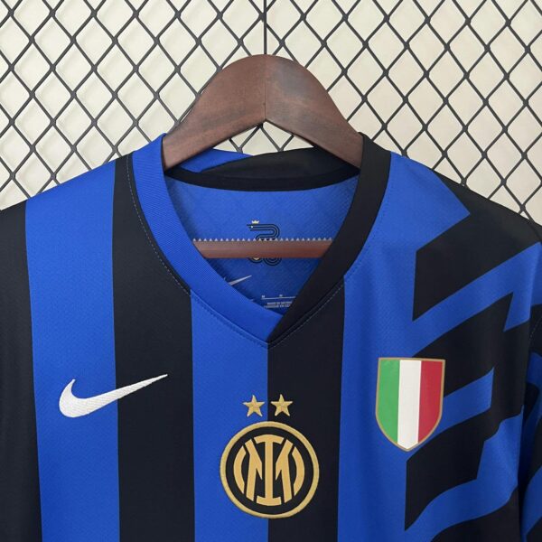 Inter Milan 2024-25 Home Jersey Fan Version - Image 3