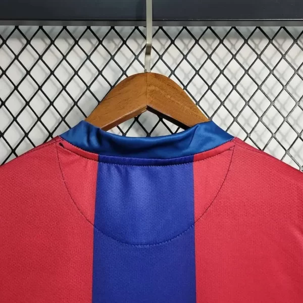 Barcelona 2007-08 Home Retro Jersey - Image 3
