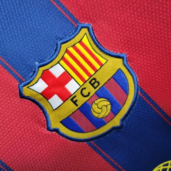 Barcelona 2009-10 Home Retro Jersey - Image 3
