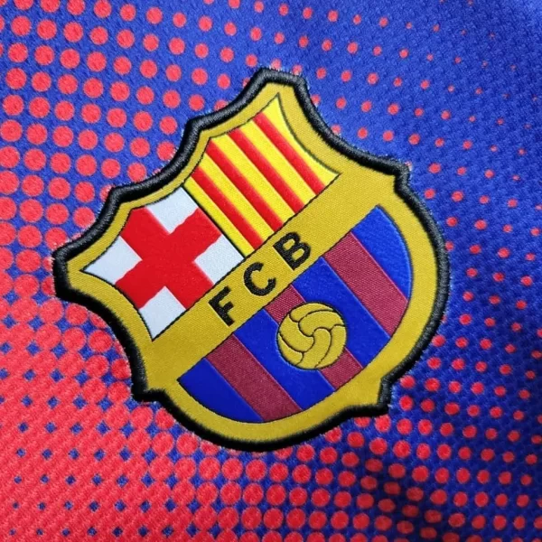 Barcelona 2012-13 Home Long Sleeve Retro Jersey - Image 3