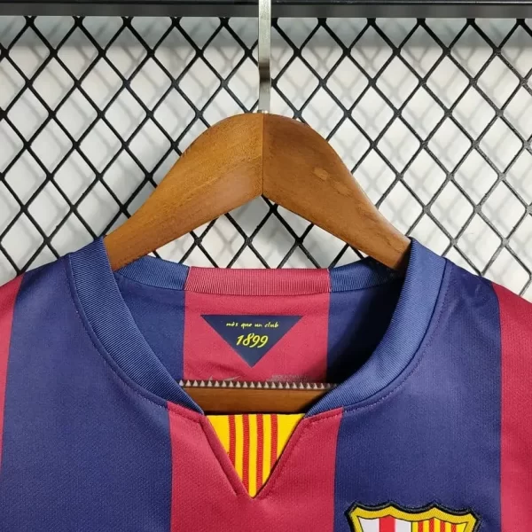 Barcelona 2014-15 Home Retro Jersey - Image 3