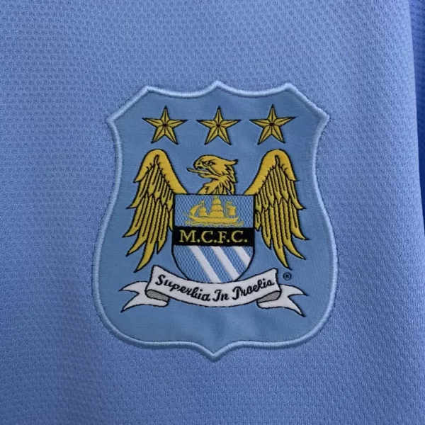 Manchester City 2013-14 Home Retro Jersey - Image 3