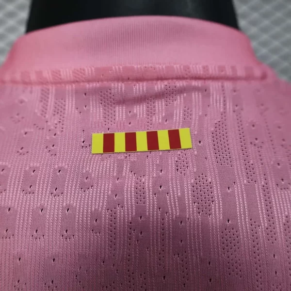 Barcelona 2025-26 Pink Jersey Player Version - Image 3