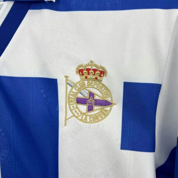 Deportivo de La Coruna 1994-95 Home Retro Jersey - Image 3