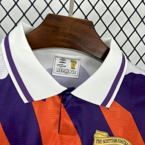 Scotland 1991-93 Away Retro Jersey - Image 3