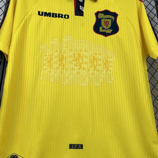Scotland 1996-98 Away Retro Jersey - Image 3