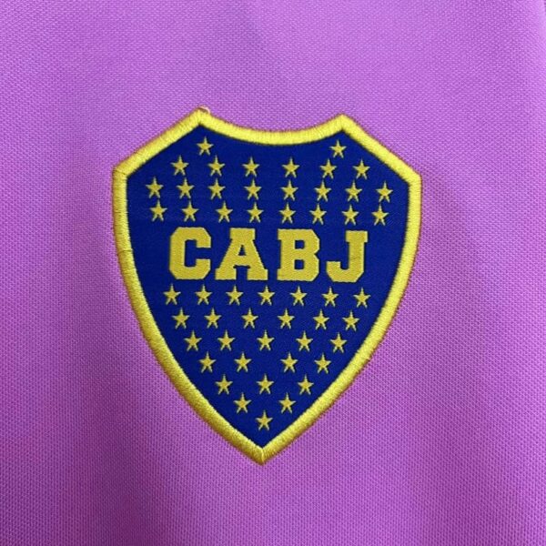 Boca Juniors 2013-14 Away Retro Long Sleeve Jersey - Image 3
