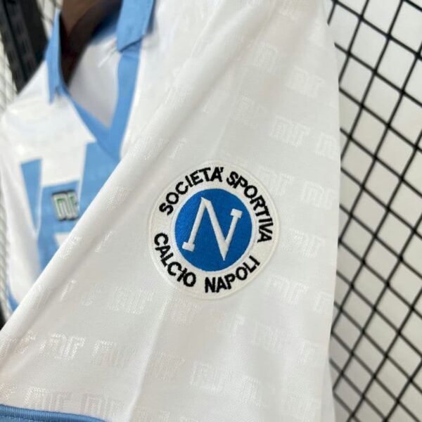 Napoli 1990-91 Away Retro Jersey - Image 3