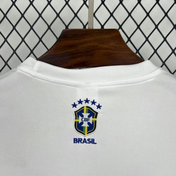 Brazil 2025-26 Jesus Special Edition White Jersey Fan Version - Image 3