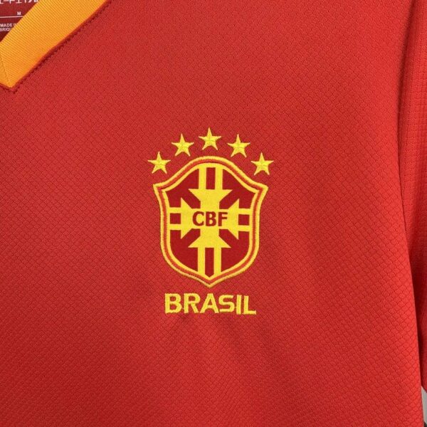 Brazil 2025-26 Jordan Red Special Edition Jersey - Image 3
