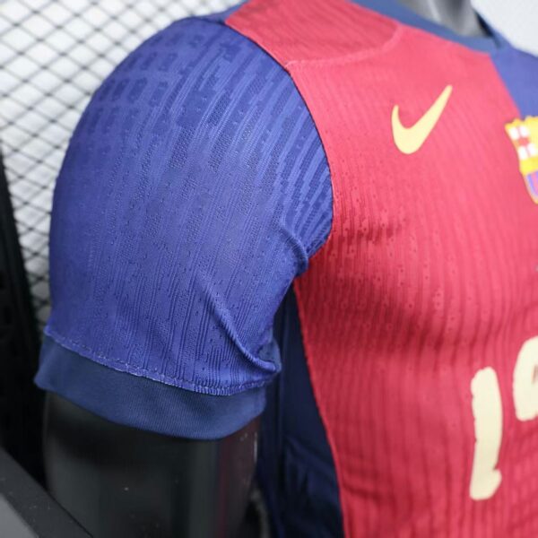 Barcelona 2024-25 Home Jersey With Advertising Player Version - Image 3