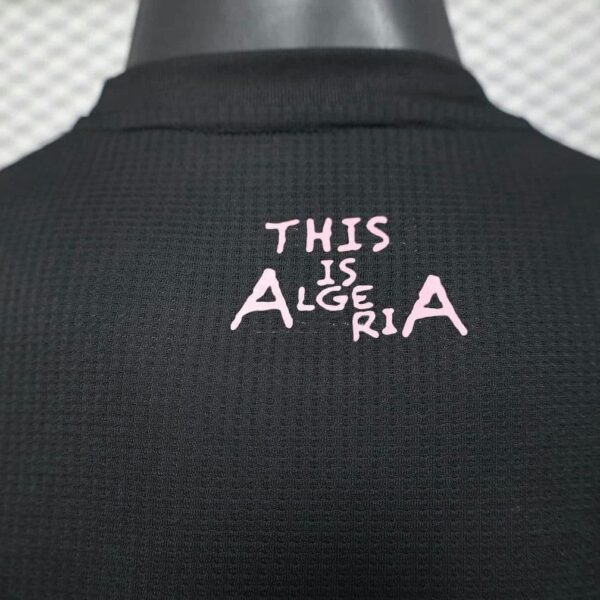 Algeria 2025-26 Black & Gold Special Edition Jersey Player Version - Image 3