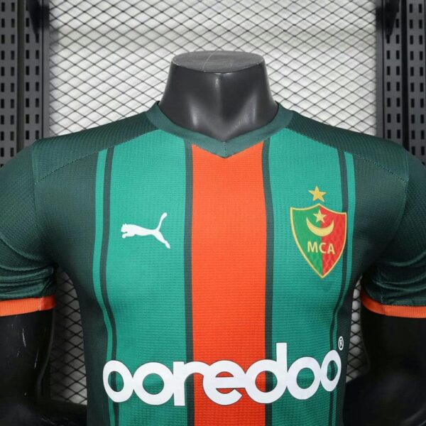 MCA Mouloudia 2025-26 Green & Red Special Edition Jersey Player Version - Image 3