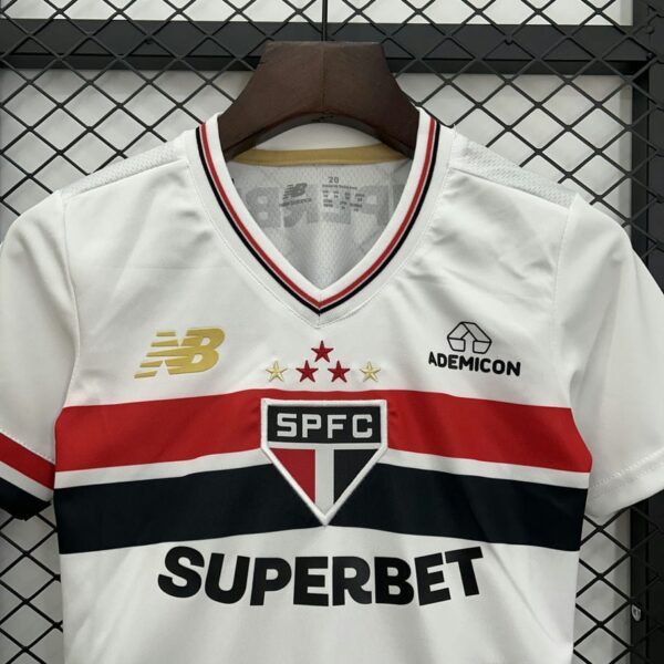 Sao Paulo 2025-26 Home Kids Kit - Image 3
