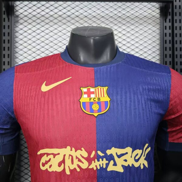 Barcelona 2024-25 Home Special Edition Jersey Player Version - Image 3
