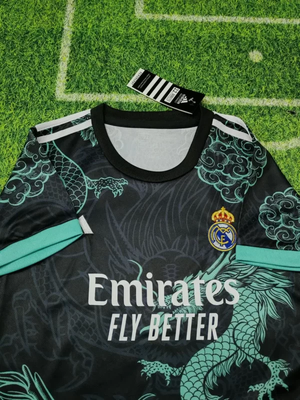 Real Madrid 2025-26 Special Edition Blue Dragon Kids Kit - Image 3