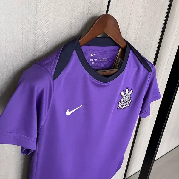 Corinthians 2025-26 Training Purple Womens Jersey - Image 3