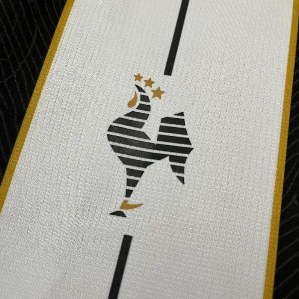 Atletico Mineiro 2025-26 Special Edition Black and White Jersey Fan Version - Image 3