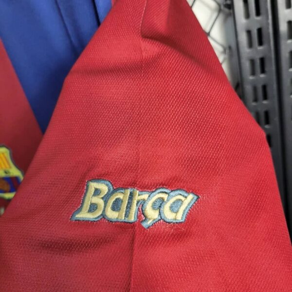 Barcelona 1998-99 Home Retro Jersey - Image 3
