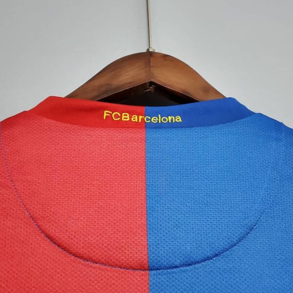 Barcelona 2006-07 Home  Long Sleeve Retro Jersey - Image 3