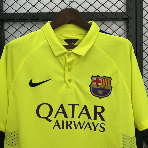 Barcelona 2014-15 Third Away Retro Jersey - Image 3