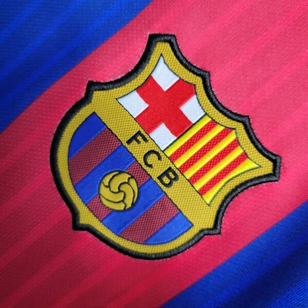 Barcelona 2016-17 Home Retro Jersey - Image 3