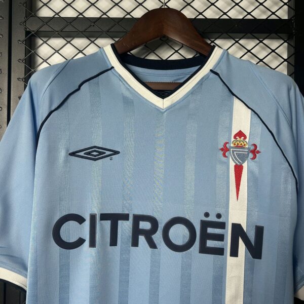 Celta 2001-02 Home Retro Jersey - Image 3