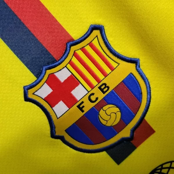 Barcelona 2008-09 Away Retro Jersey - Image 4