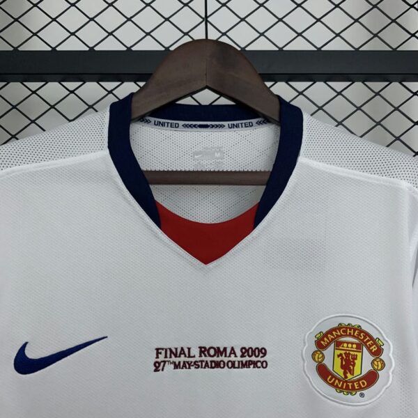 Manchester United 2008-09 Champions League Away  Retro Jersey - Image 4
