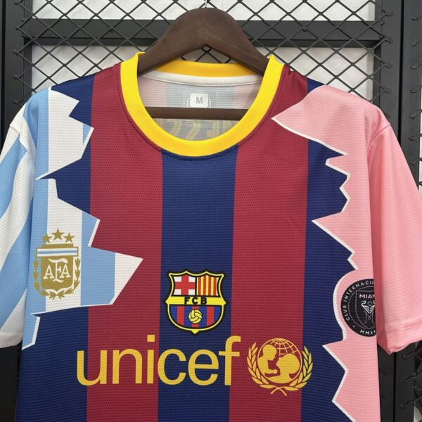 MESSI #10 2025-26 Commemorative Edition Jersey Fan Version (Newell's Old Boys,Barcelona,Argentina,PSG) - Image 4