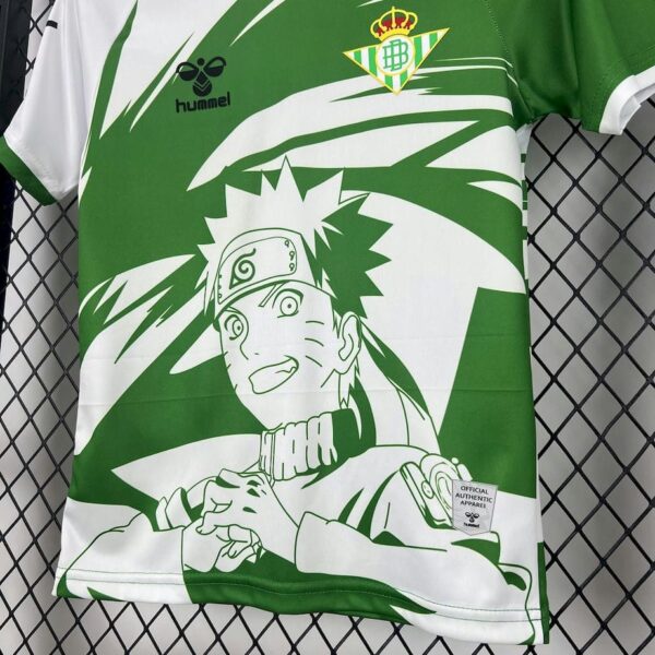 Real Betis 2025-26 Hummel x Limited Edition Naruto Kids Kit - Image 4