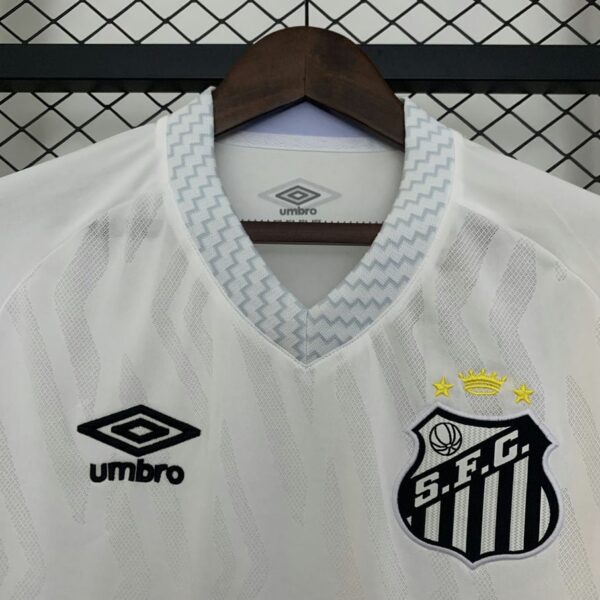 Santos 2025-26 Home Jersey Fan Version - Image 4