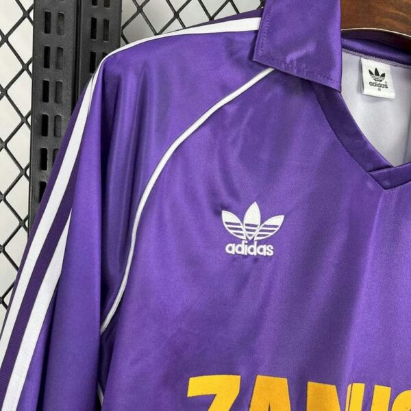 Real Madrid 1984-85 Third Long Sleeves Retro Jersey - Image 4